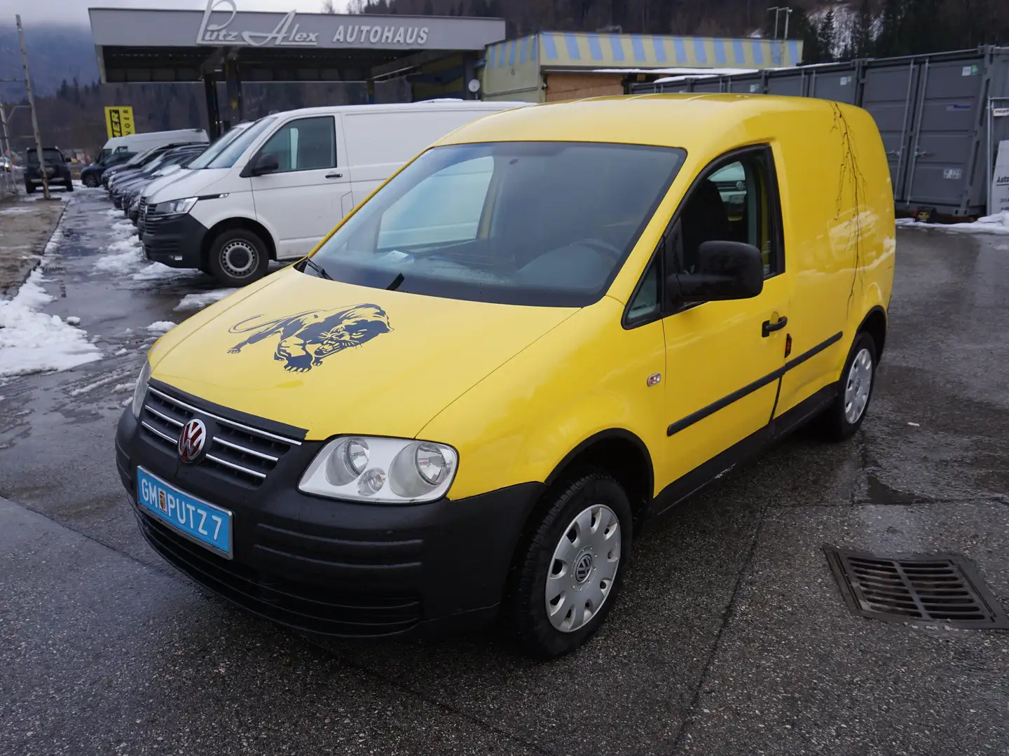 Volkswagen Caddy Gelb - 1