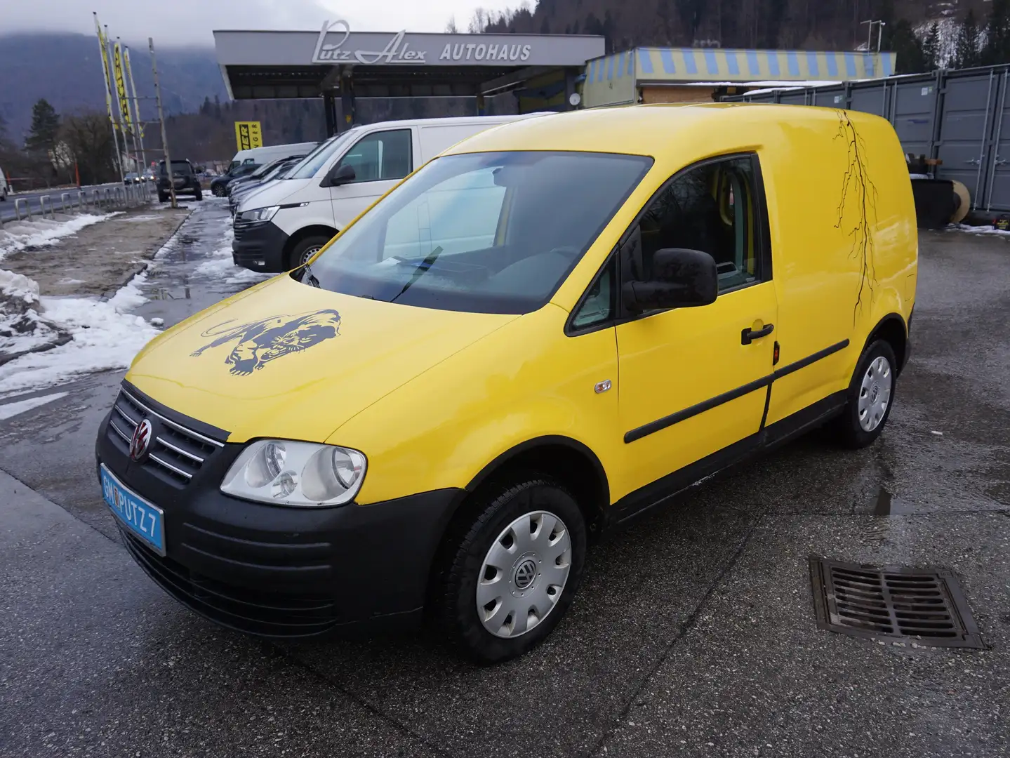 Volkswagen Caddy Gelb - 2