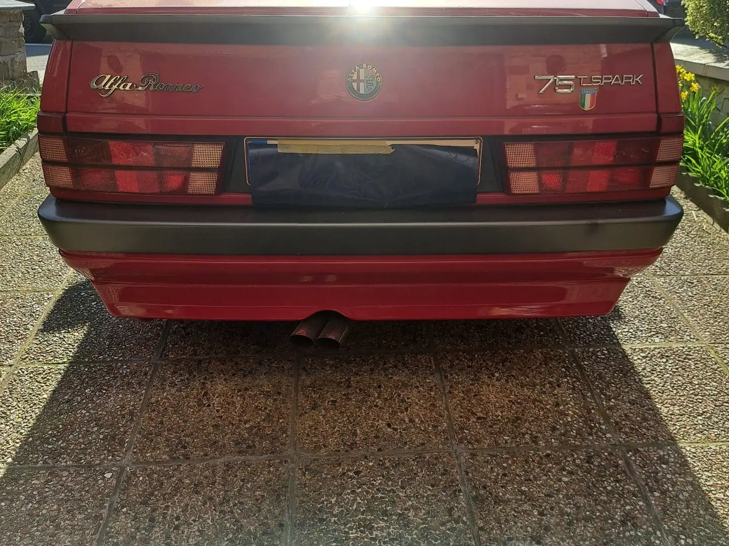 Alfa Romeo 75 Червоний - 2