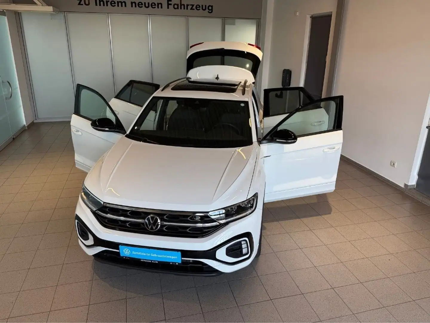 Volkswagen T-Roc 1.5 TSI R-Line Pano, Alarmanlage, LED-Matrix Weiß - 2