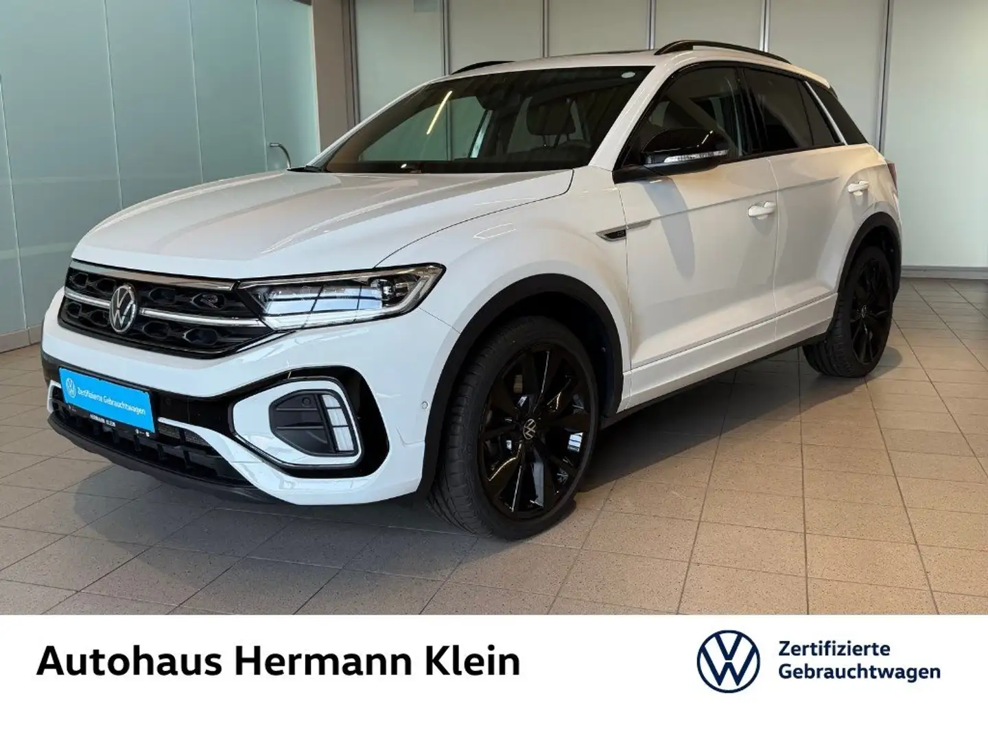 Volkswagen T-Roc 1.5 TSI R-Line Pano, Alarmanlage, LED-Matrix Weiß - 1