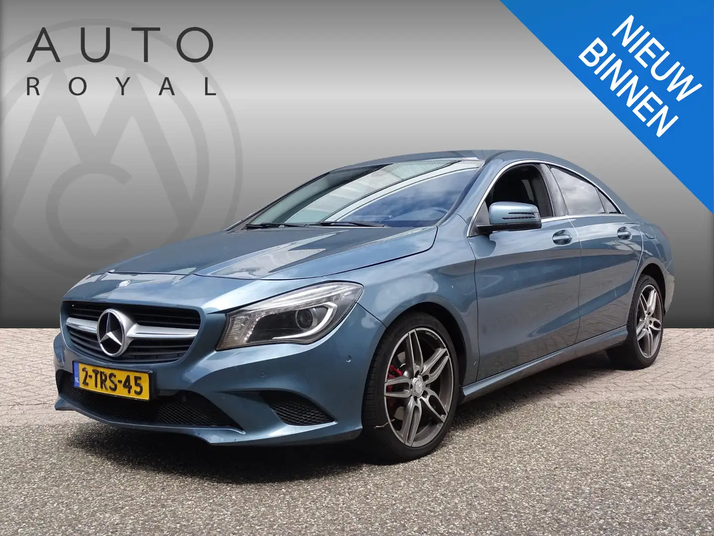 Mercedes-Benz CLA 220 CDI Prestige Automaat, Navigatie, Multimedia, Airc Blauw - 1