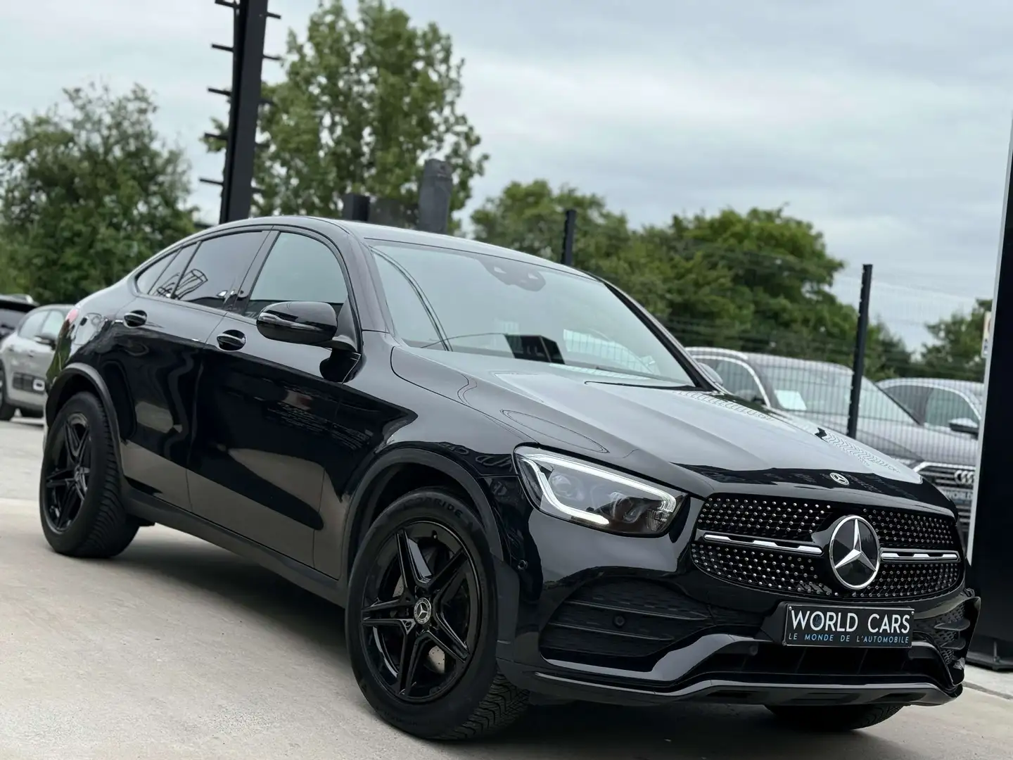Mercedes-Benz GLC 200 d Coupé 4-Matic PACK AMG/ COCKPIT/ NAVI/ CAMERA Noir - 2