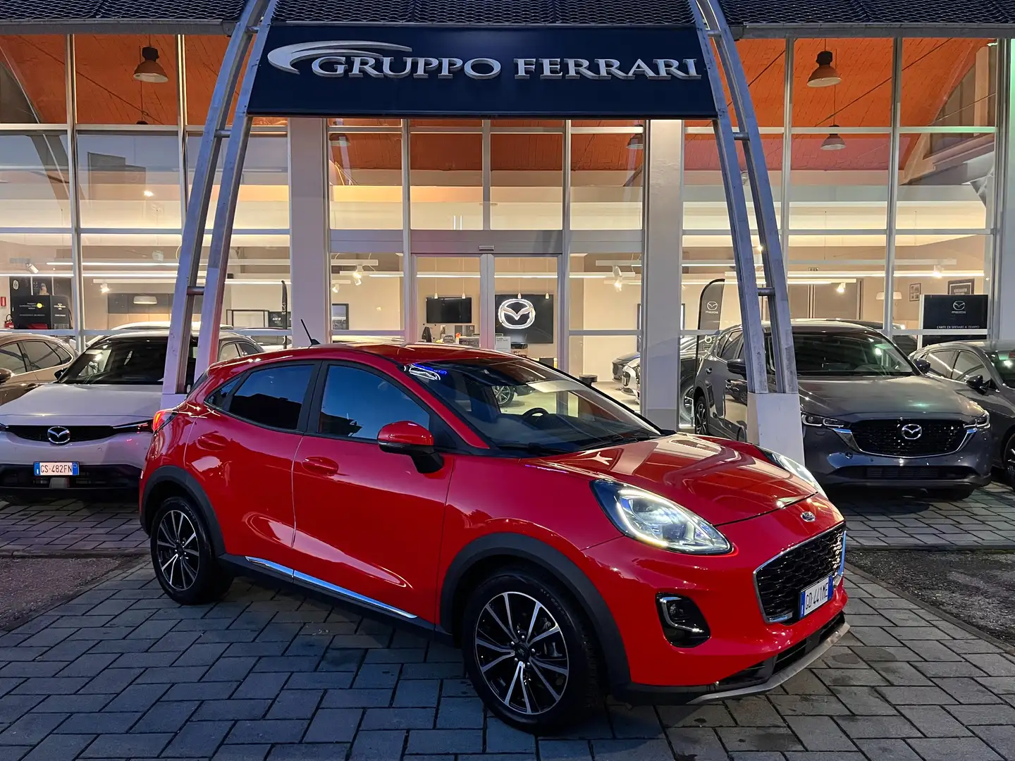 Ford Puma Puma 1.0 ecoboost h Titanium s Rosso - 1
