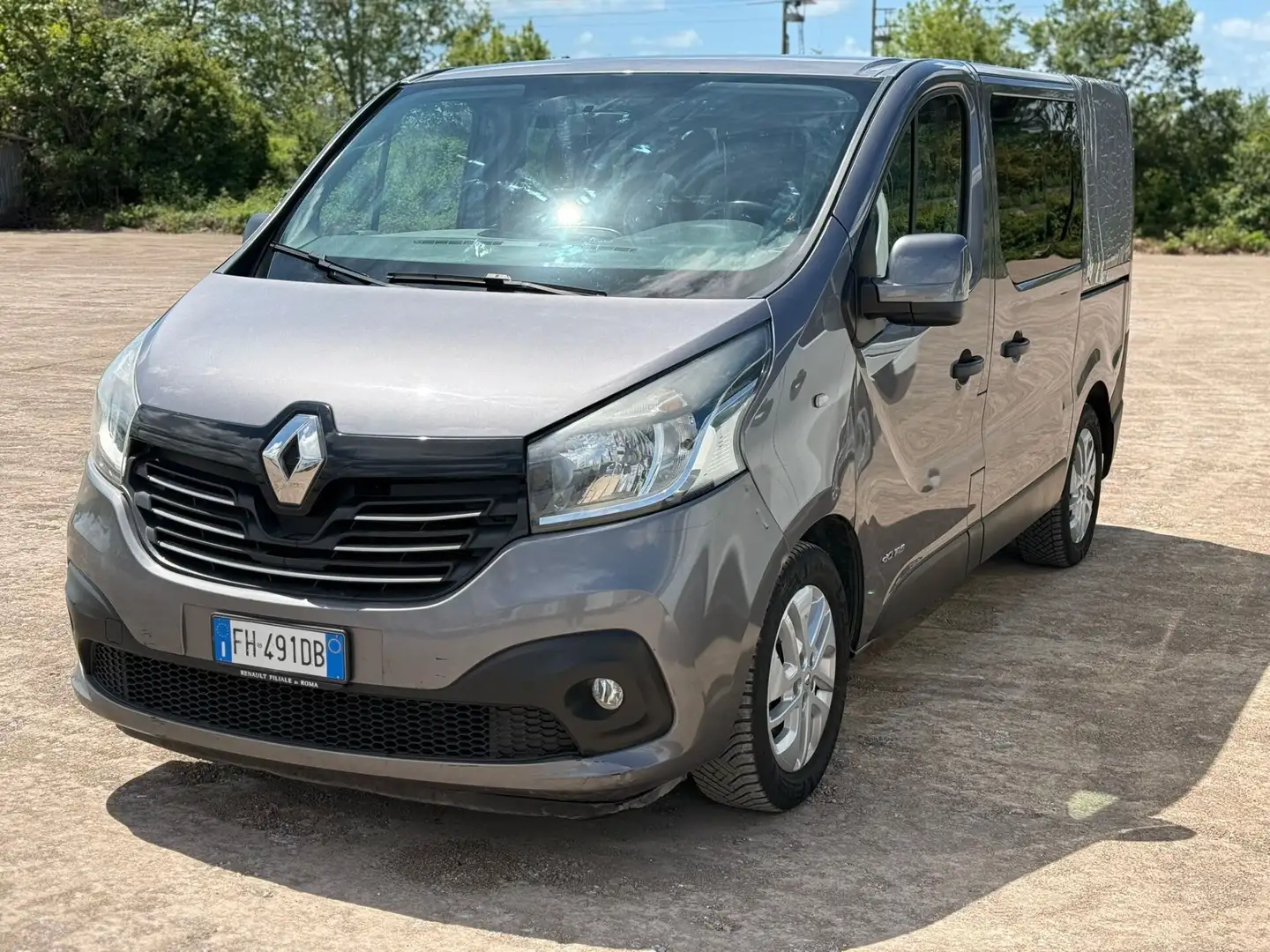 Renault Trafic T29 1.6 dCi 145CV S&S PL-TN Intens Heavy Grigio - 1