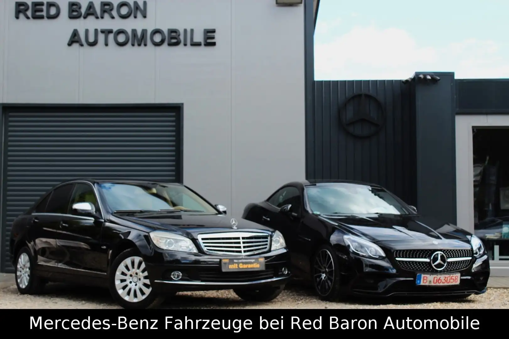Mercedes-Benz C 200 KOMPRESSOR ELEGANCE AUT LEDER KLIMA Rot - 1