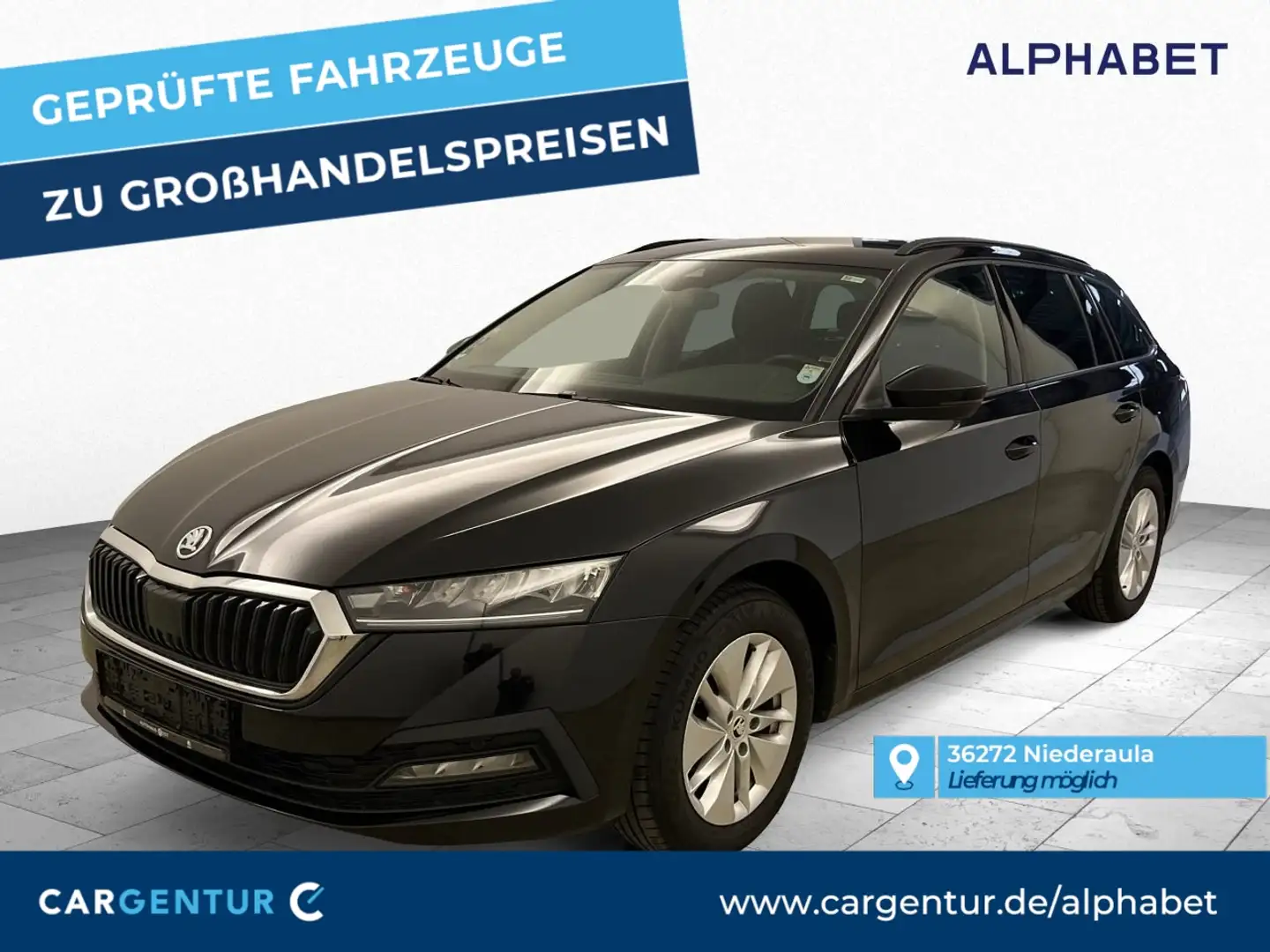 Skoda Octavia Combi 2.0 TDI DPF Ambition AHK Virtual Navi Schwarz - 1