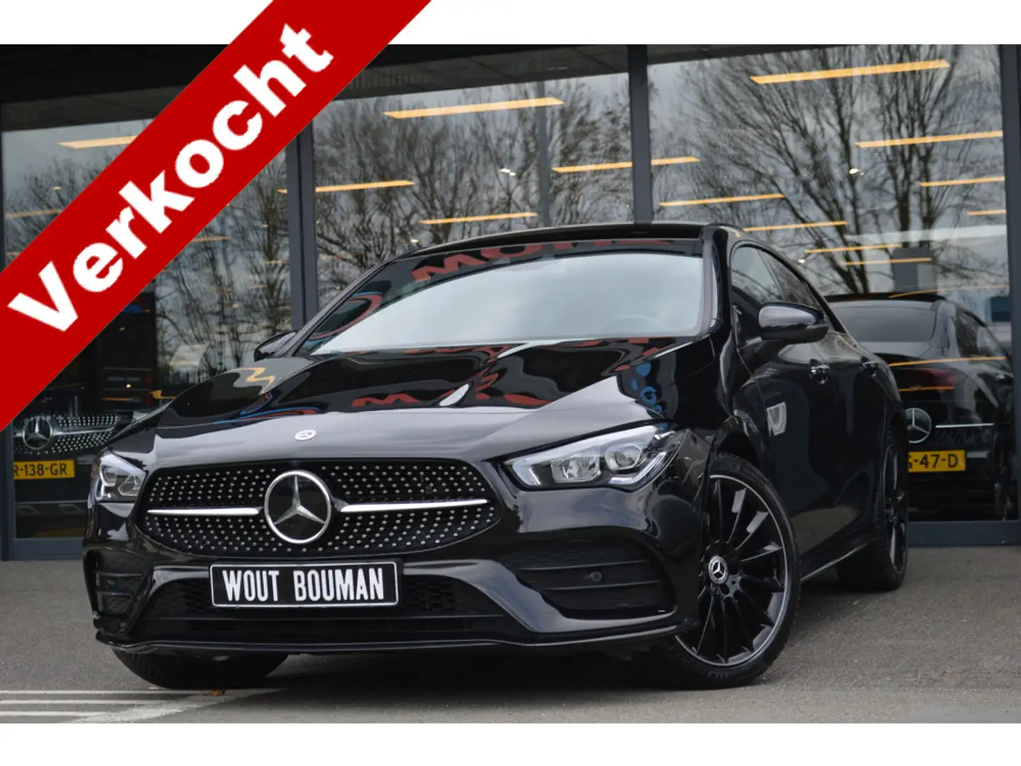 Mercedes-Benz CLA 250 e AMG Led Panorama Memory Distronic Burmester Came Чёрный - 1