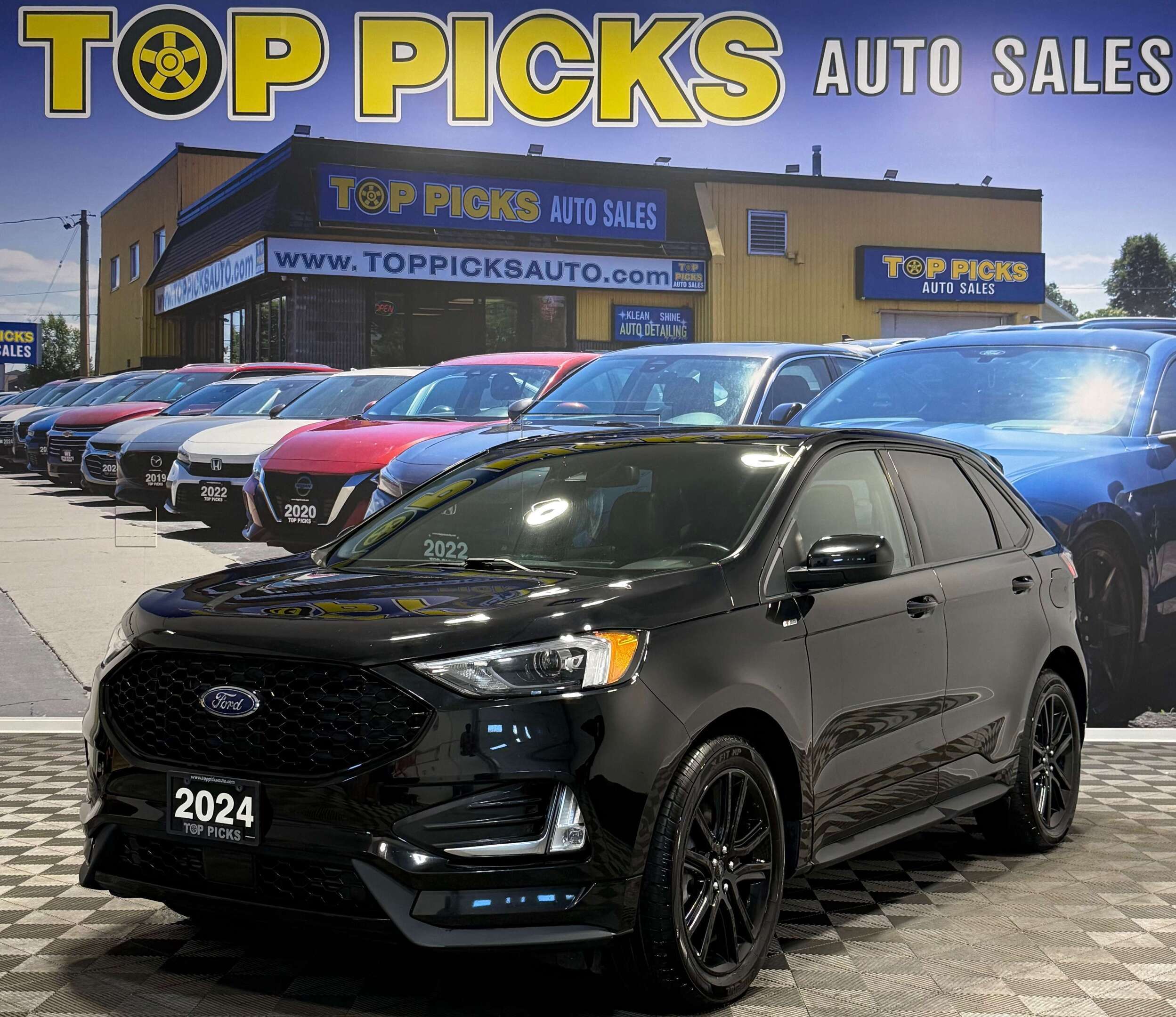 2024 Ford Edge ST-Line, Fully Loaded, Accident Free & Certified!