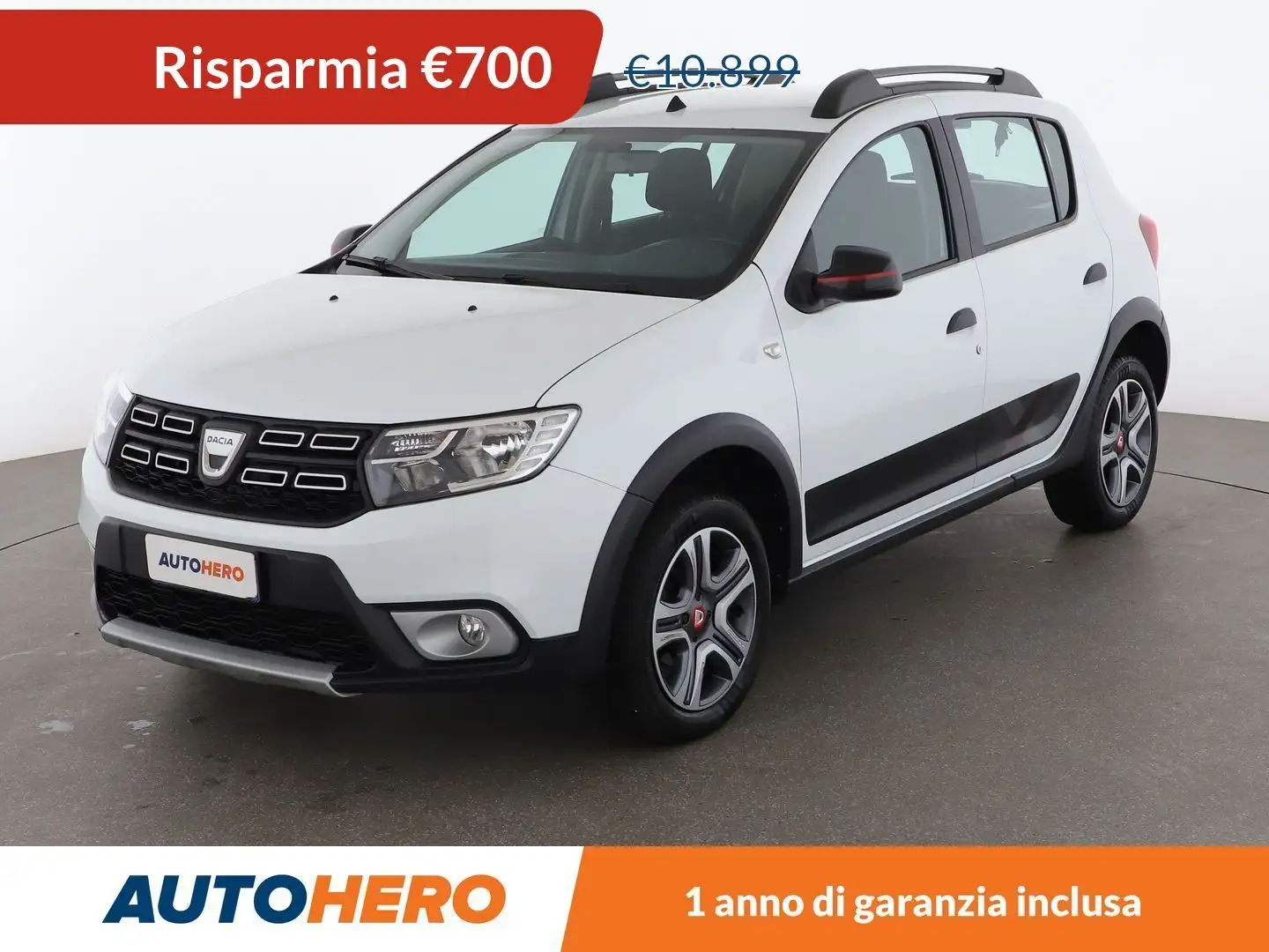 Dacia Sandero 0.9 TCe Techroad 90 CV Bianco - 1