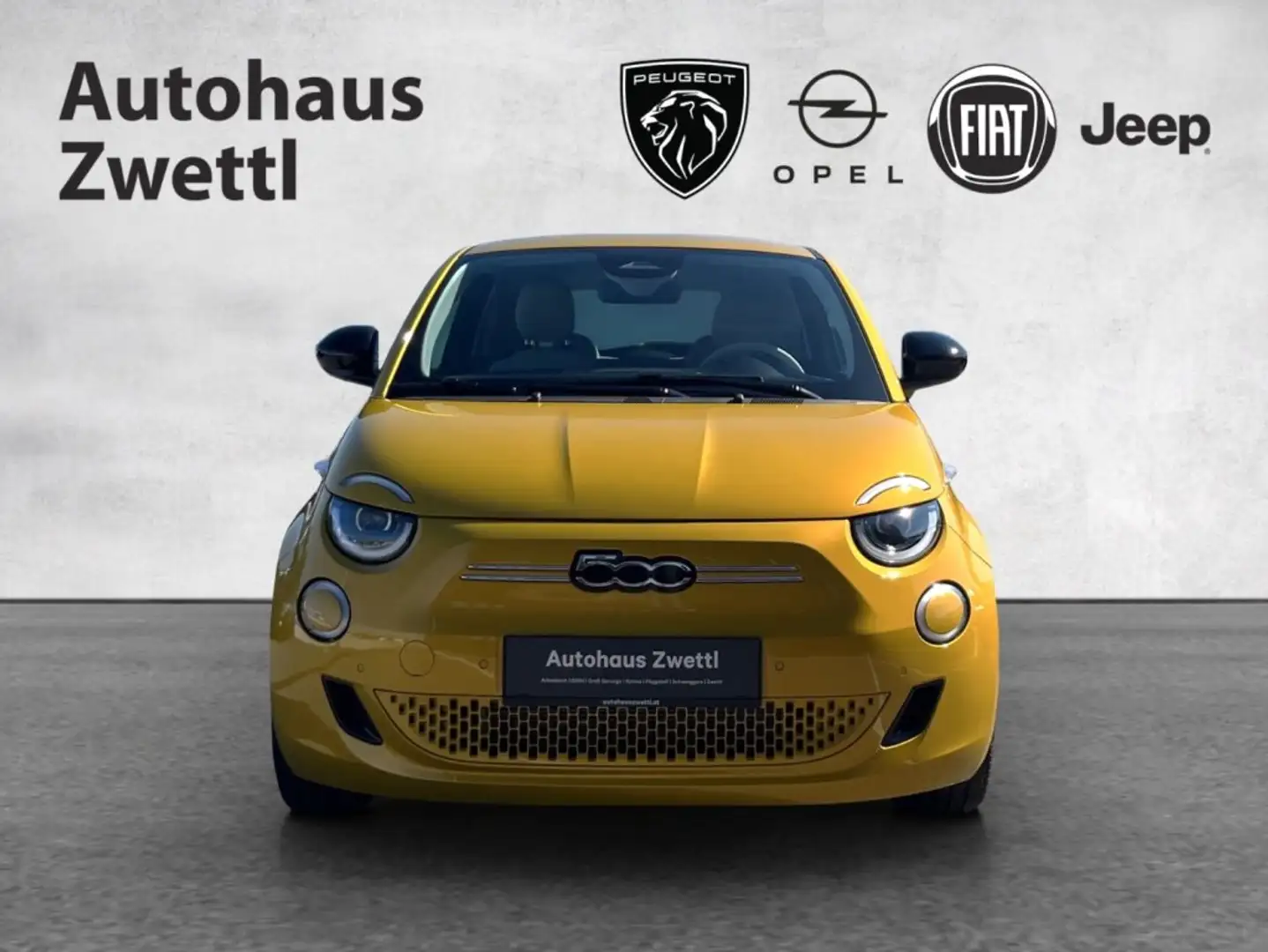 Fiat 500 Hatchback La Prima Elektro 118 42 kWh Gelb - 2
