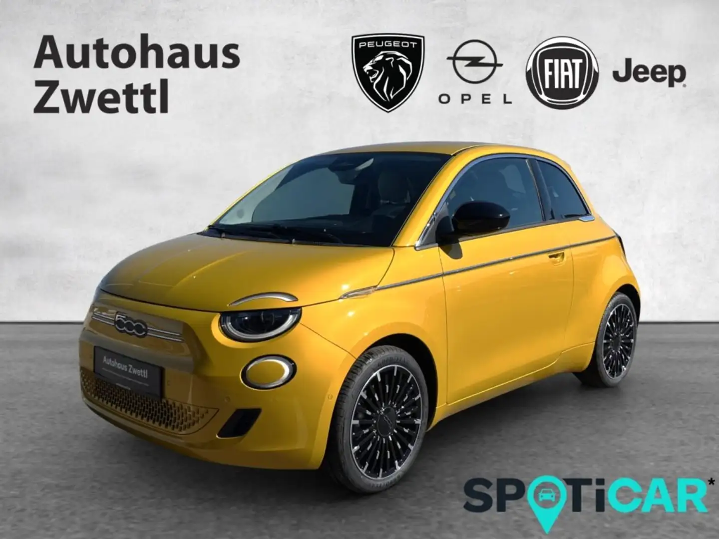 Fiat 500 Hatchback La Prima Elektro 118 42 kWh Gelb - 1