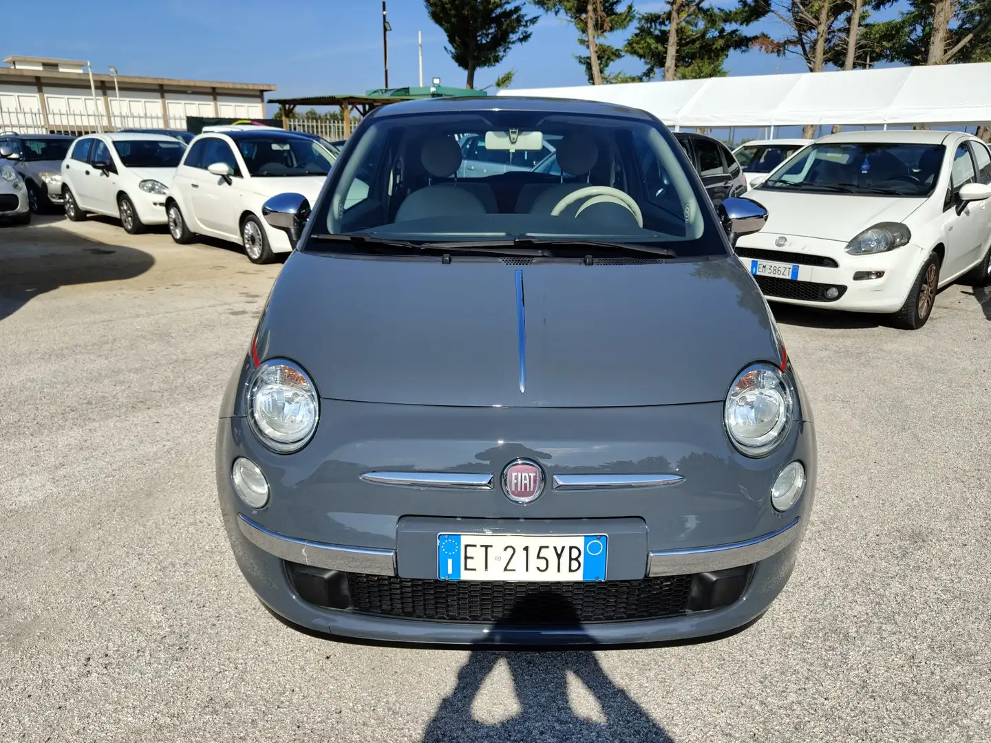 Fiat 500 1.2 Cult dualogic - 2014 Grijs - 2