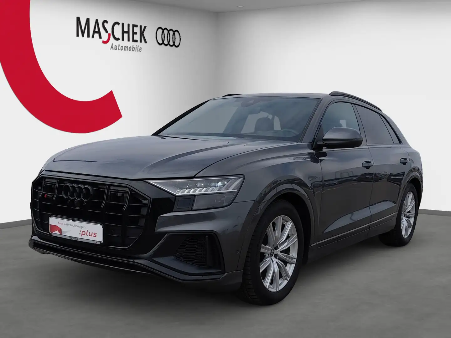 Audi SQ8 4.0 TFSI HD-Matrix OptikPkt Pano B&O Standh. ACC Gris - 2