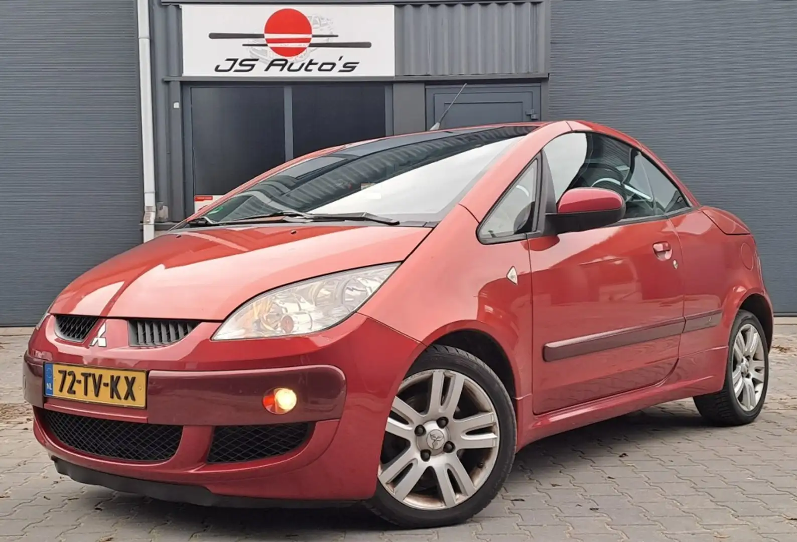 Mitsubishi Colt CZC 1.5 Cabrio / 2007/ 2de eigenaar / Inruil Rood - 1