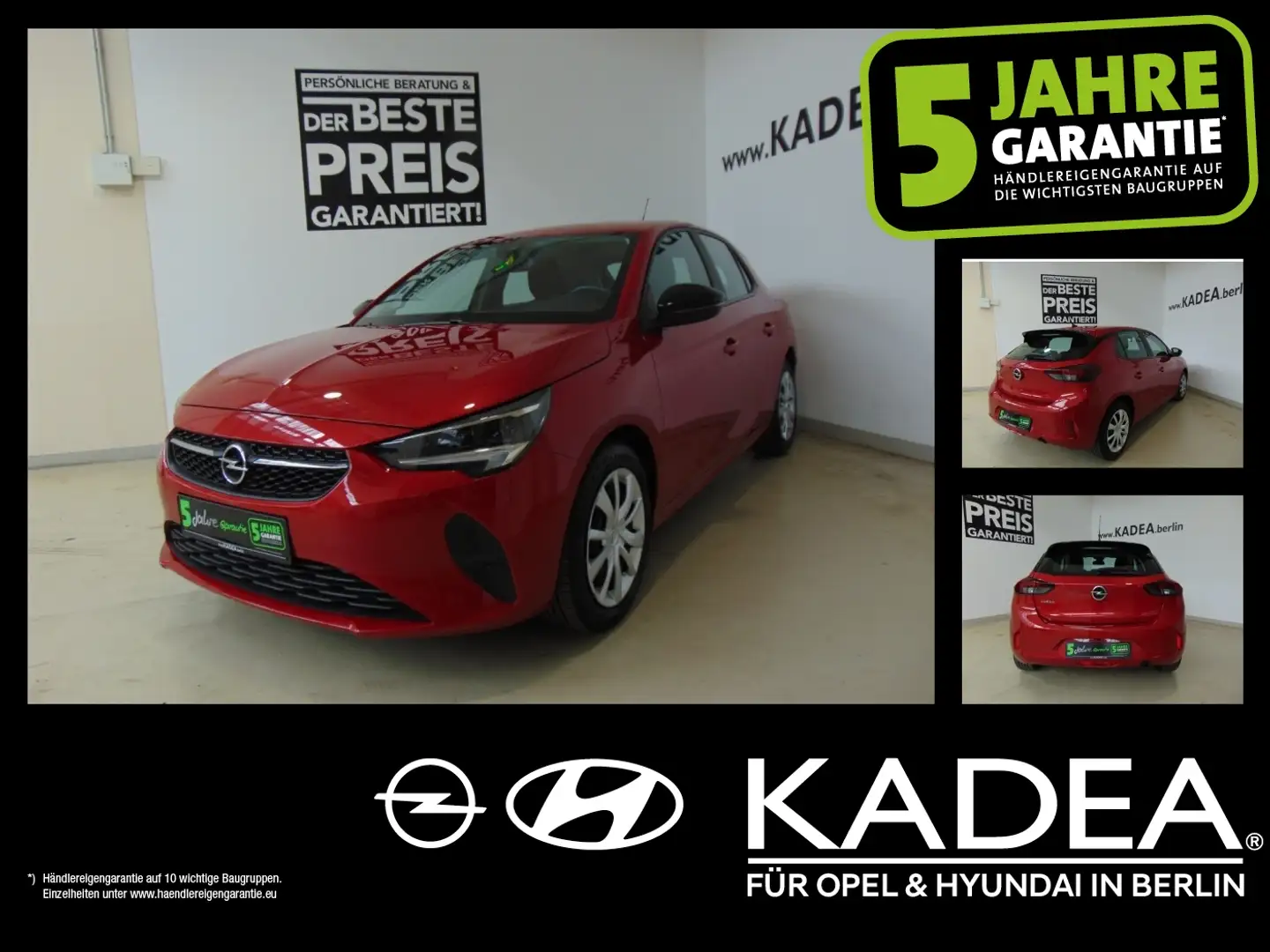 Opel Corsa F 1.2 180°Kamera,Sitzheizung,Parkpilot,LED Rouge - 1