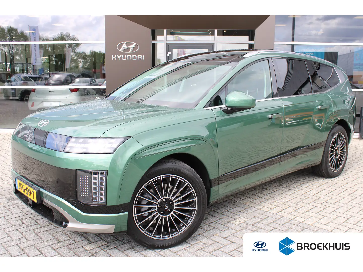 Hyundai IONIQ 9 Lounge AWD+ 7p. 110.3 kWh | 21-inch lichtmetalen v Zelená - 1