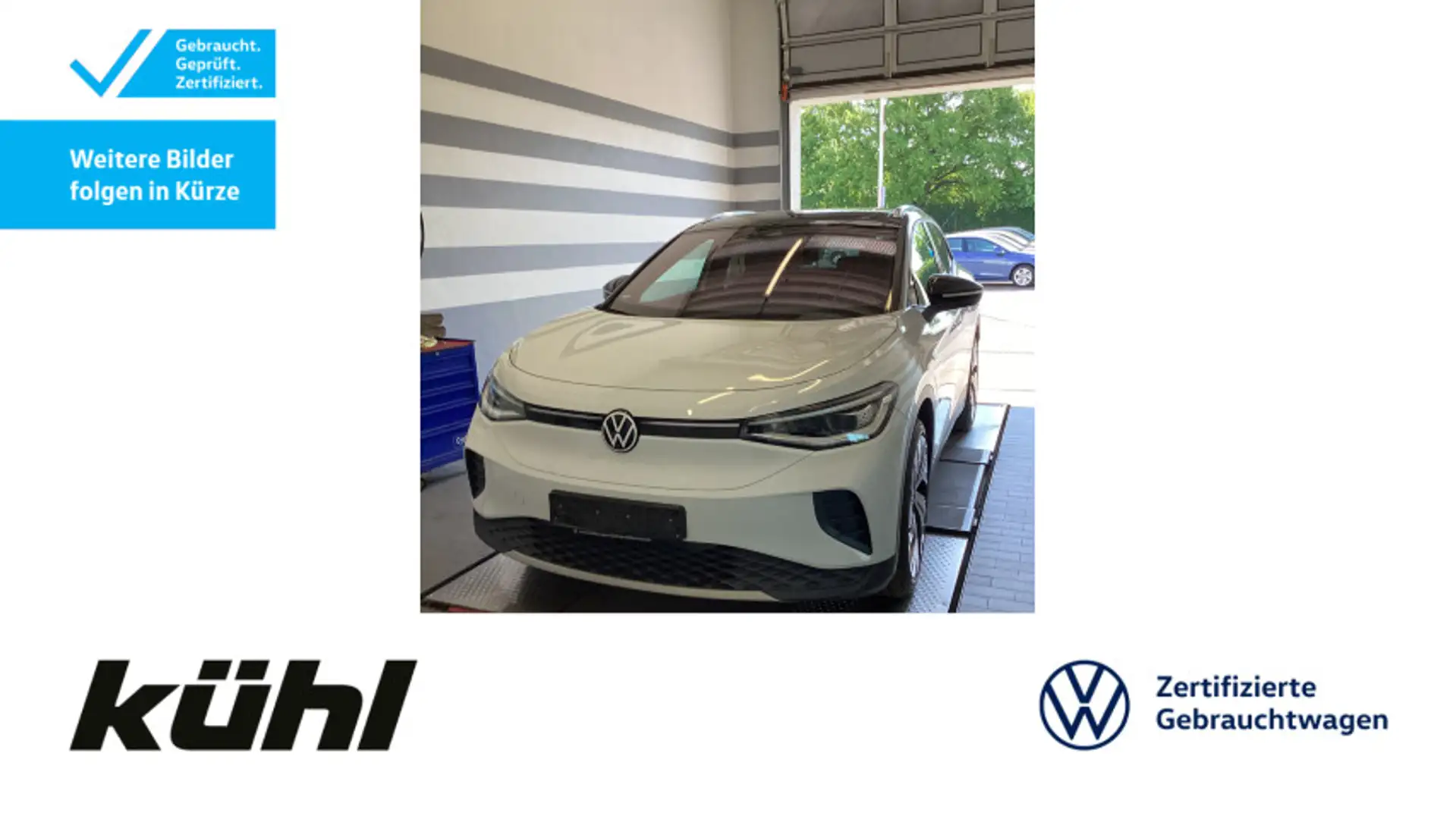 Volkswagen ID.4 150KW 77kWh 1st Max AHK,Pano Weiß - 1