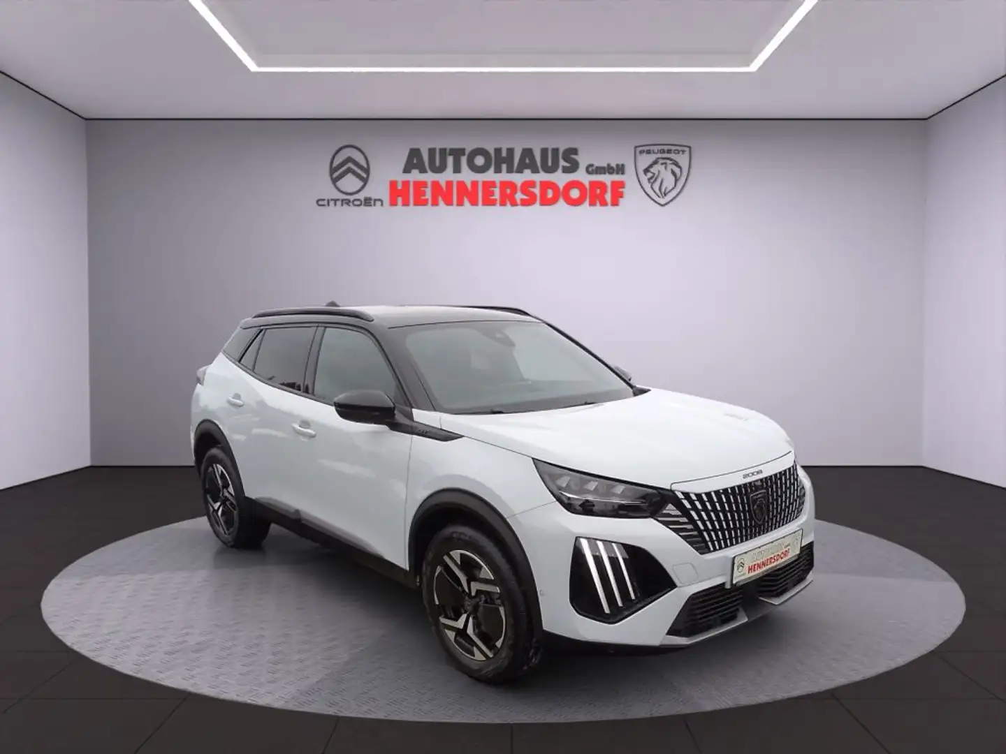 Peugeot 2008 PureTech 130 EAT8 GT Blanc - 2