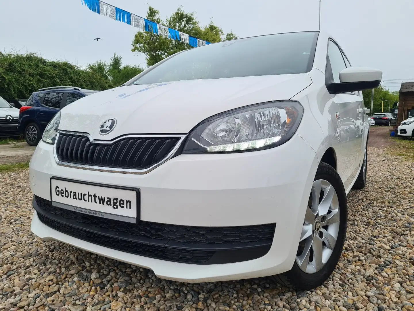 Skoda Citigo CLEVER Green tec *T-LEDER/KLIMA/SHZ/PDC/LMF/LED- Weiß - 1