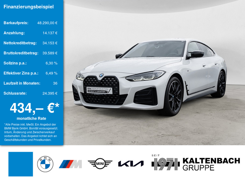 BMW 440 Gran Coupe xDrive AHK 360° LED ACC NAVI