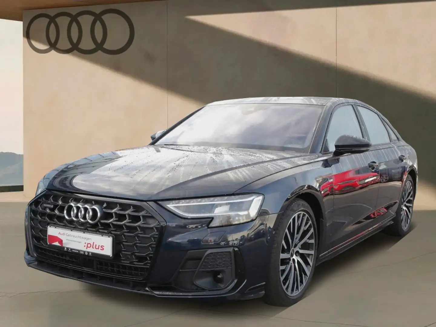 Audi A8 50 TDI quattro S line Pano AHK 360°Cam STHZ Nav... Blau - 2
