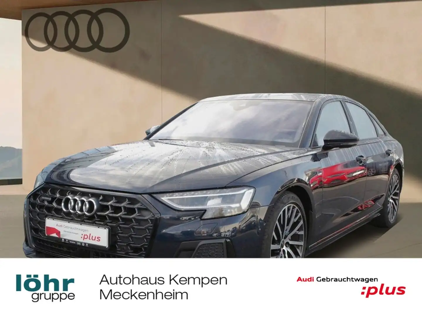 Audi A8 50 TDI quattro S line Pano AHK 360°Cam STHZ Nav... Blau - 1