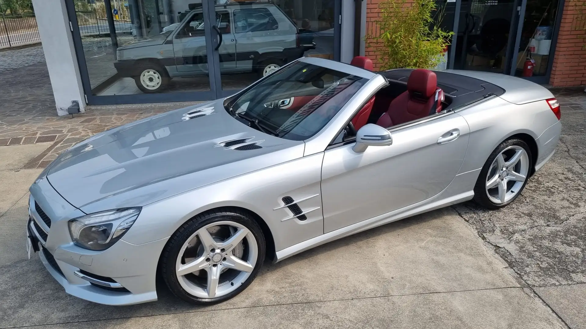 Mercedes-Benz SL 350 Argent - 1