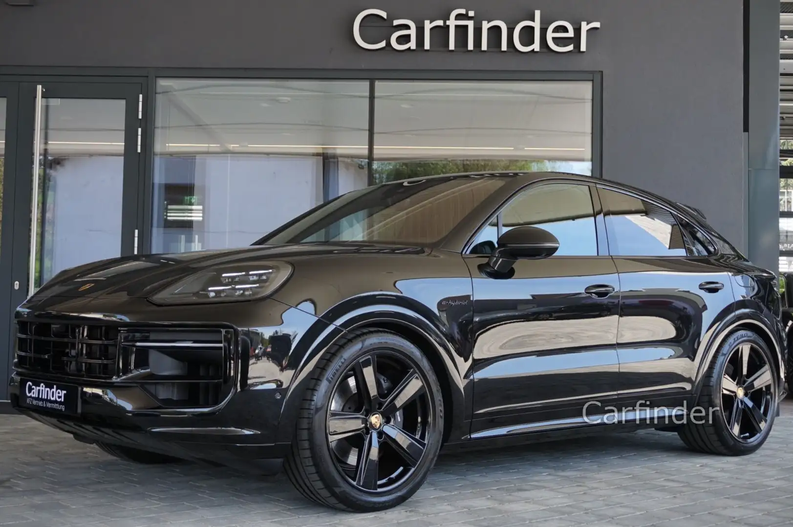 Porsche Cayenne Coupe III E-Hybrid PHEV 21,8 kWh Aut. AllBlack Schwarz - 1