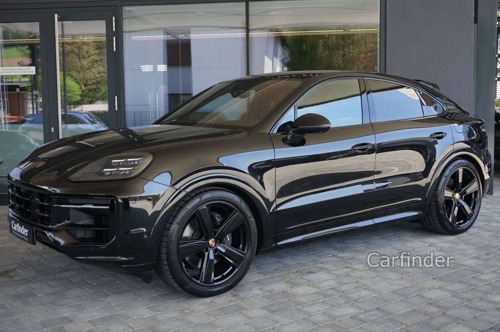 Porsche Cayenne Coupe III E-Hybrid PHEV 21,8 kWh Aut. AllBlack Schwarz - 2