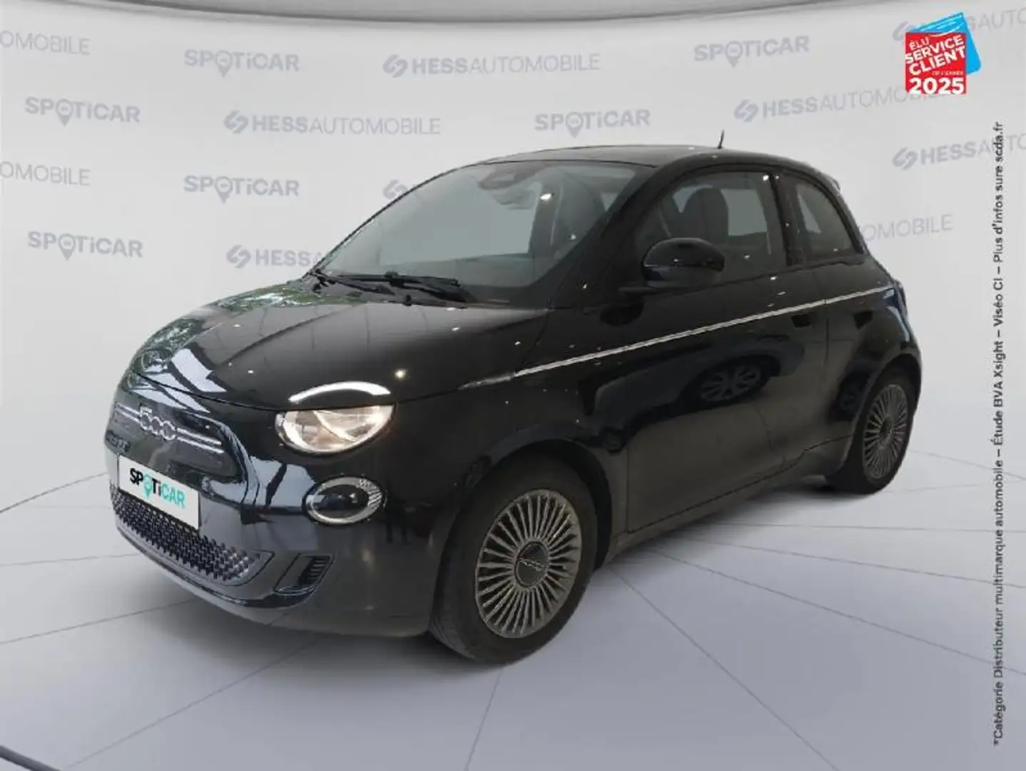 Fiat 500e e 118ch Icône (step1) 2021 Noir - 1