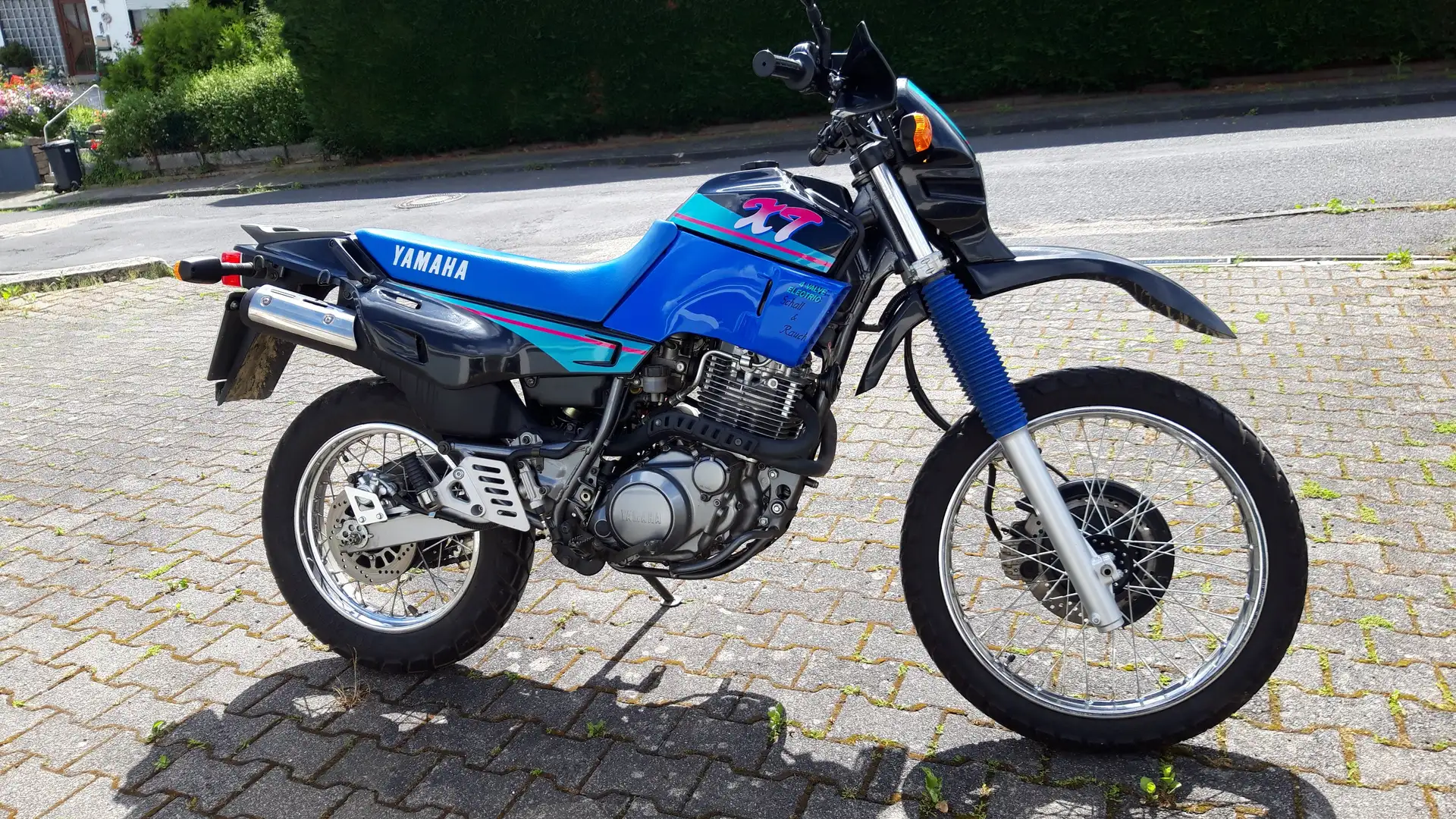Yamaha XT 600 US Version nur 6058 Km nachweislich gelaufen!! Blau - 1