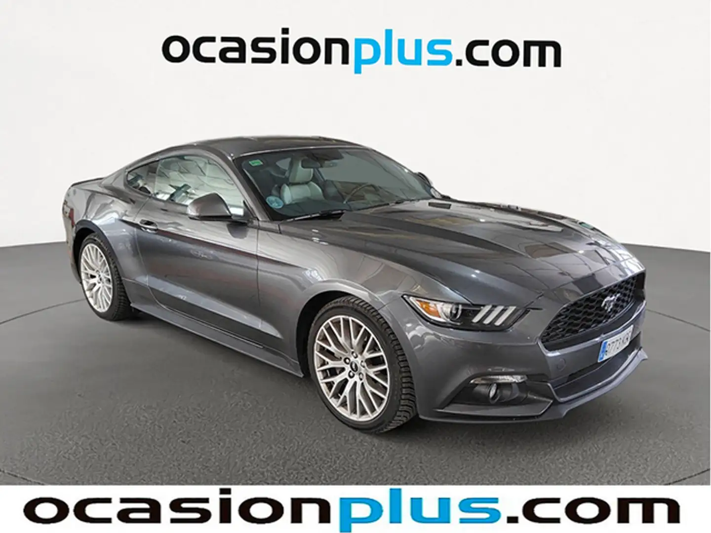 Ford Mustang Fastback 2.3 EcoBoost Aut. Gris - 2