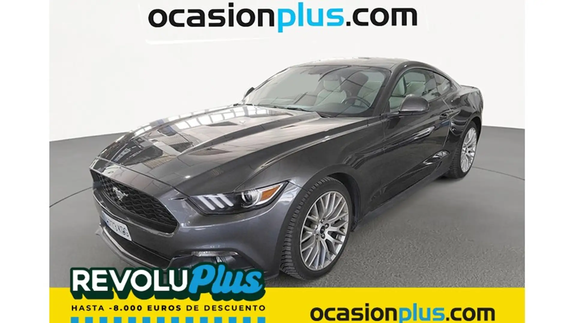 Ford Mustang Fastback 2.3 EcoBoost Aut. Gris - 1