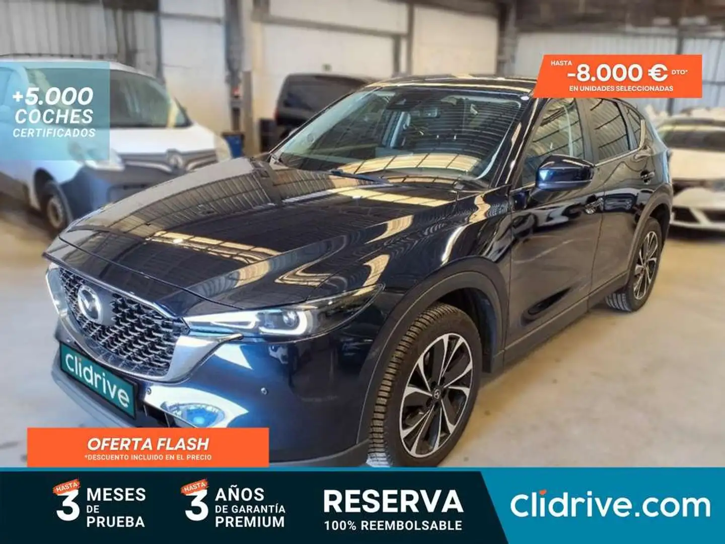 Mazda CX-5 2.2D Origin 4WD 110Kw Azul - 1