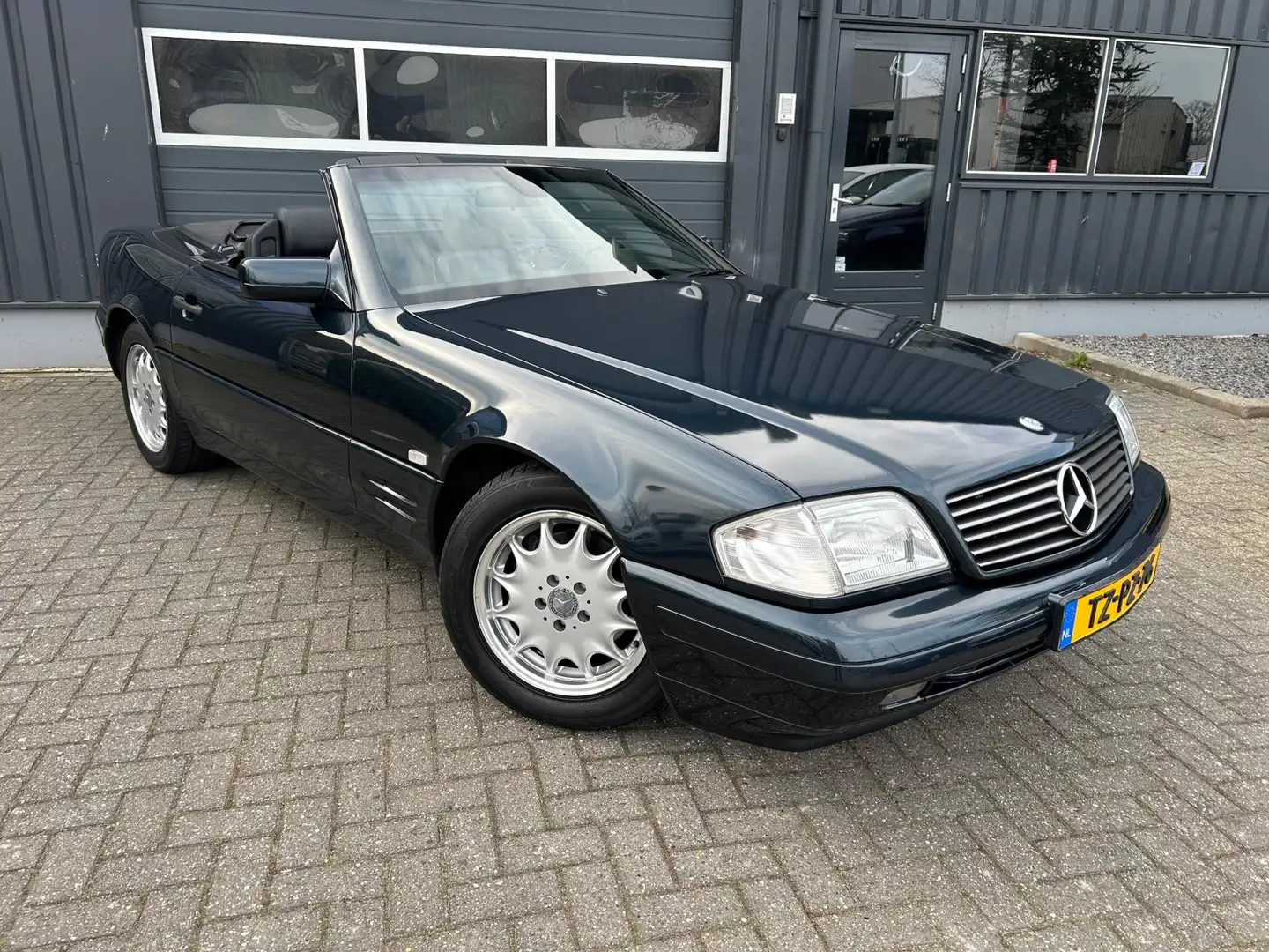 Mercedes-Benz SL 320 24V - SUPER MOOIE NEDERLANDSE AUTO Bleu - 2