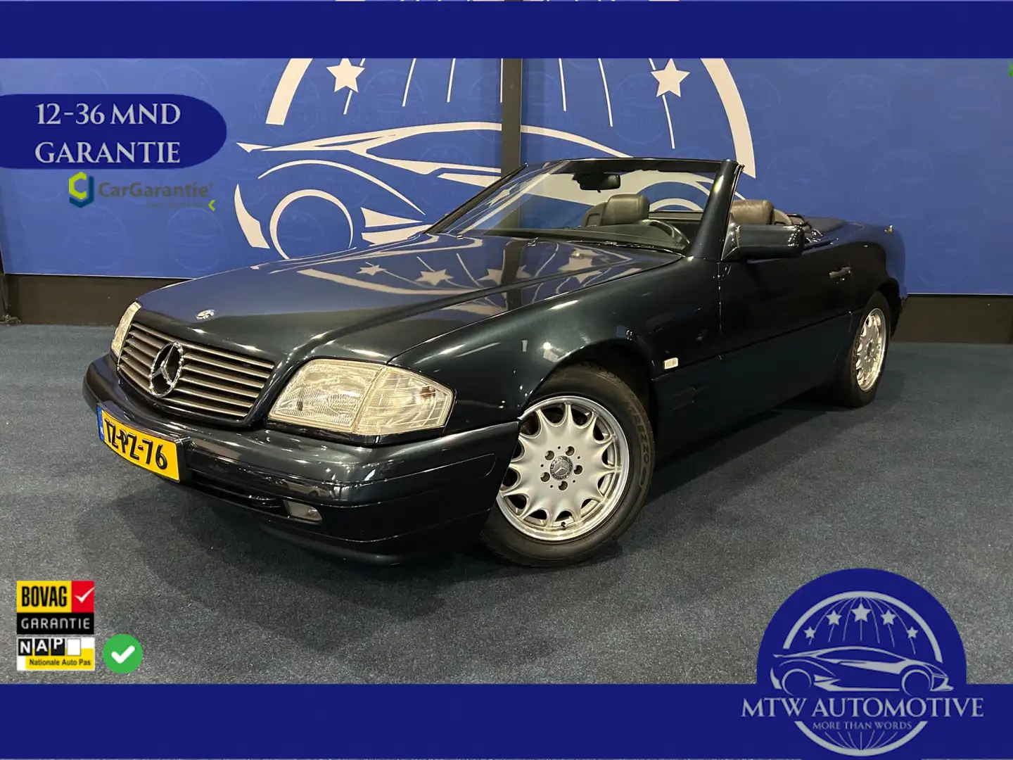 Mercedes-Benz SL 320 24V - SUPER MOOIE NEDERLANDSE AUTO Blu/Azzurro - 1