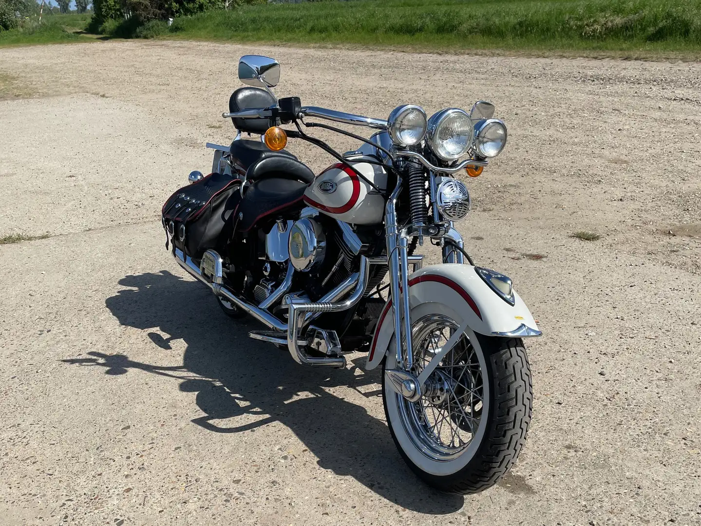 Harley-Davidson Heritage Springer 1997 1ste editie Weiß - 1
