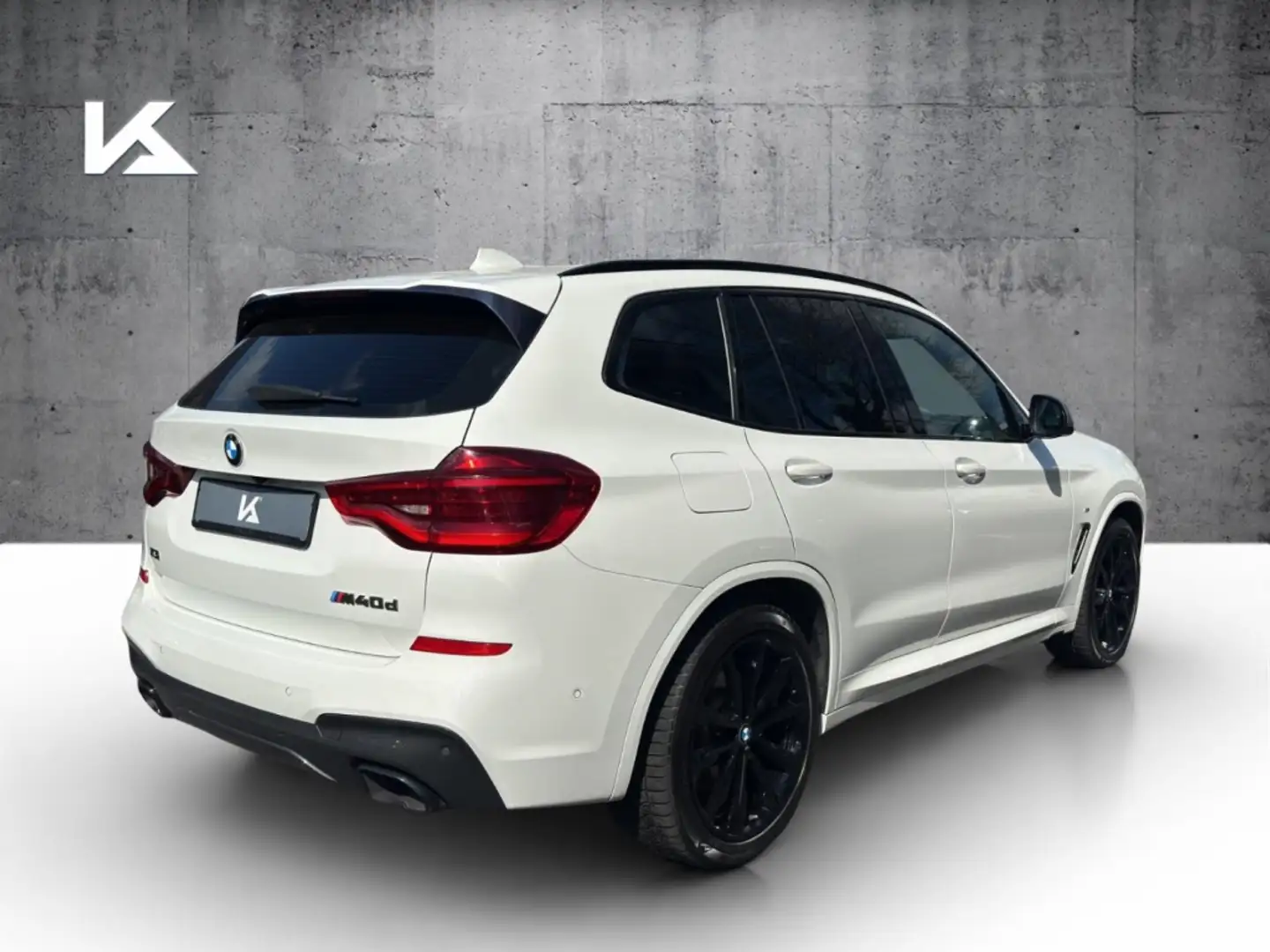 BMW X3 M40 d Sportpaket HUD Drive Assistence Paket Bílá - 2