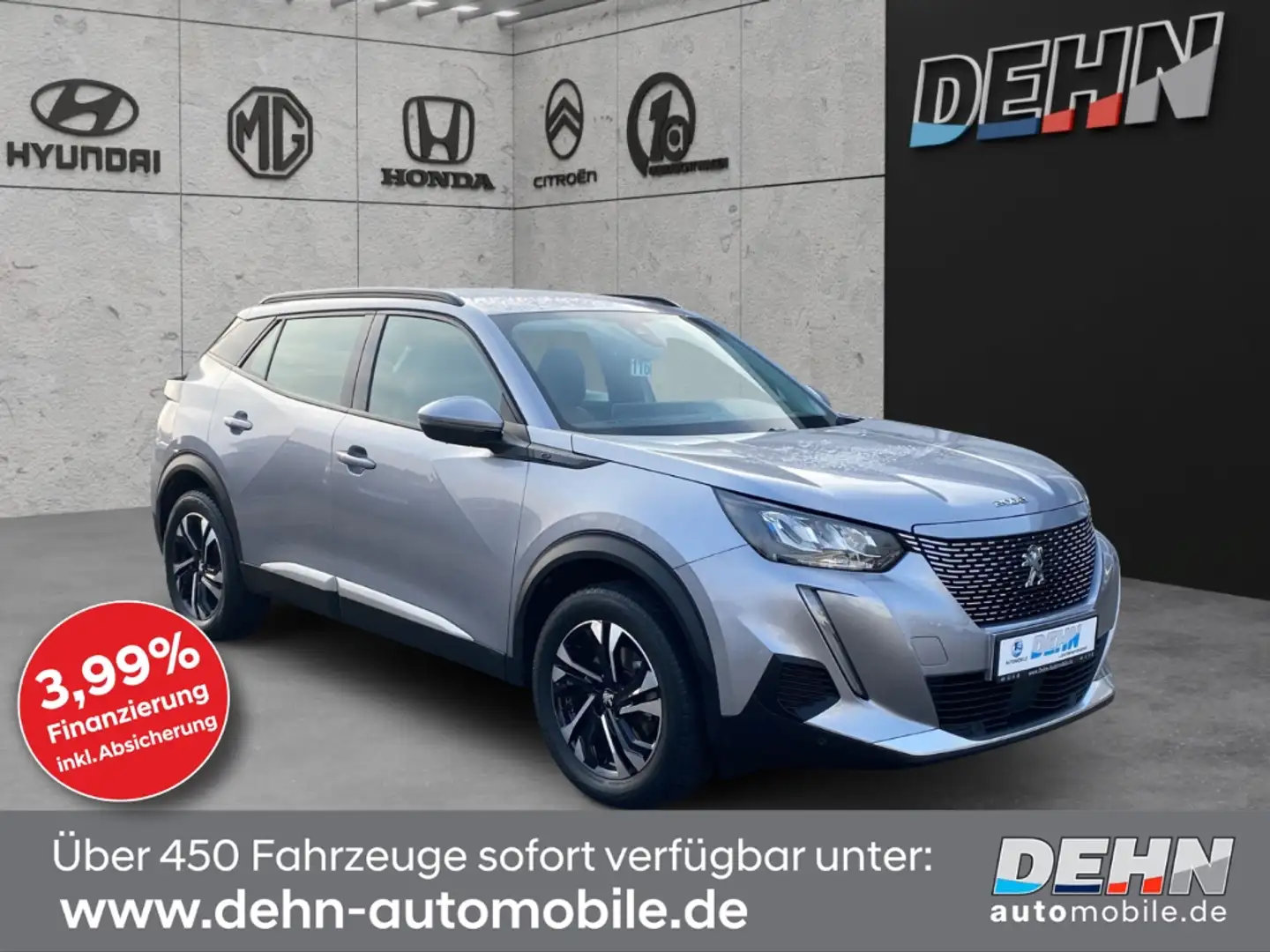 Peugeot 2008 e- Allure 136 ACC SHZ Kamera Navigation Grau - 1