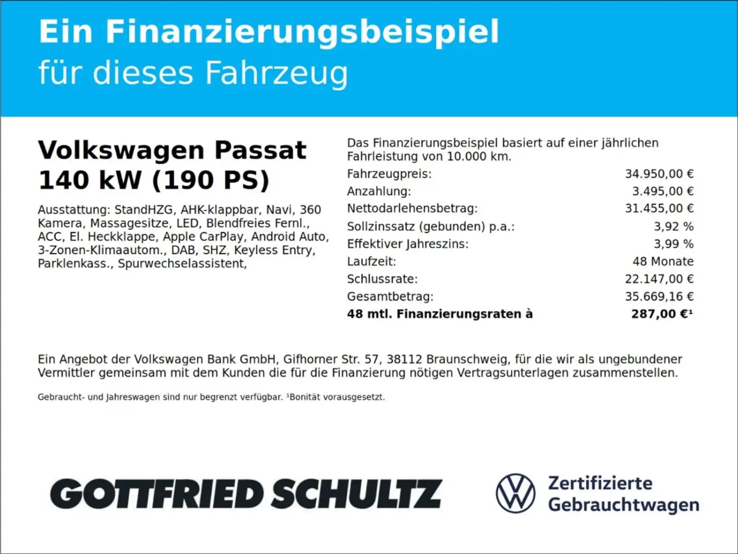 Volkswagen Passat Variant 2.0 TSI DSG Elegance Navi APP-Connect Leichtmetall Blau - 2