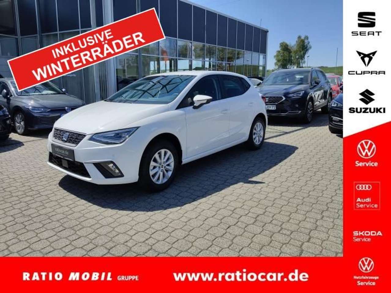 Seat Ibiza — Seat Ibiza IBIZA ROAD EDITION 1.0 TSI RFK LED NAVI SITZH.