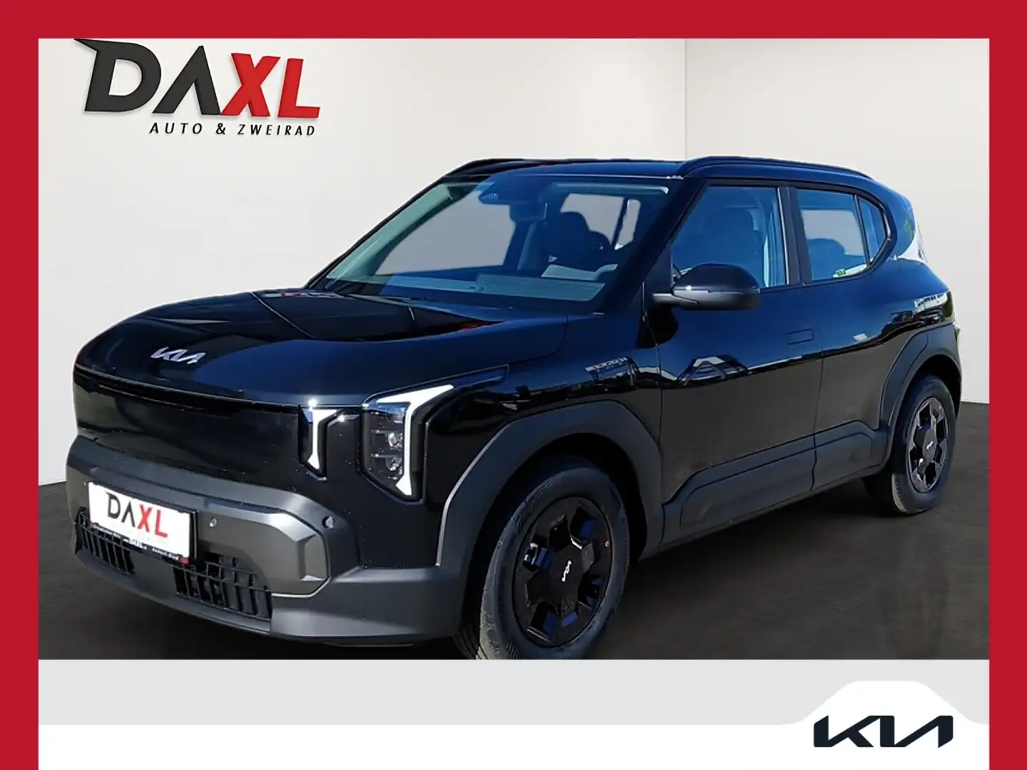 Kia EV2 5S FWD 42,2kWh Air *Wärmepumpe* Schwarz - 1