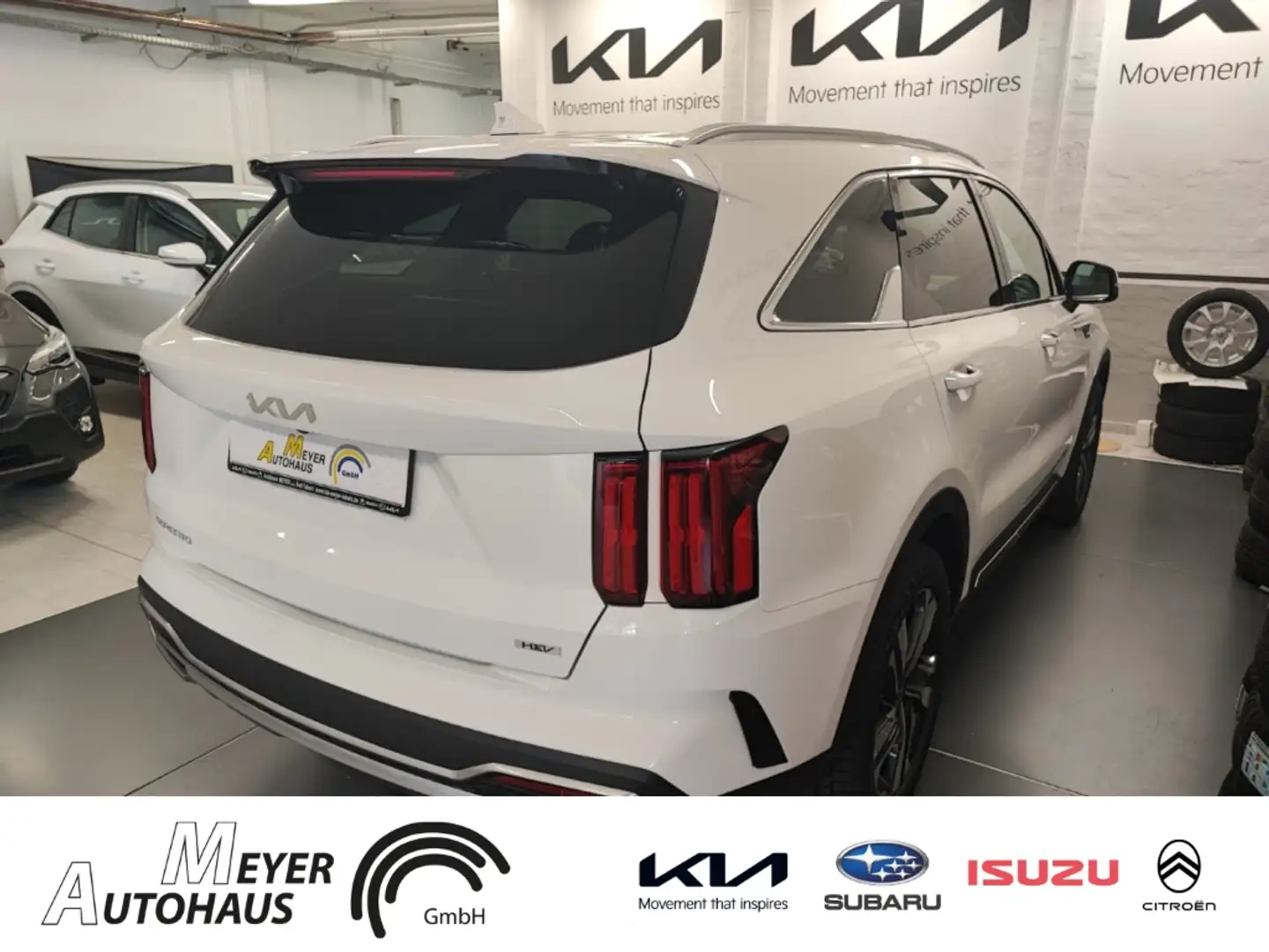 Kia Sorento 1.6 T-GDI Hybrid Spirit 4WD Klima+Soundsystem+Sitz Biały - 2