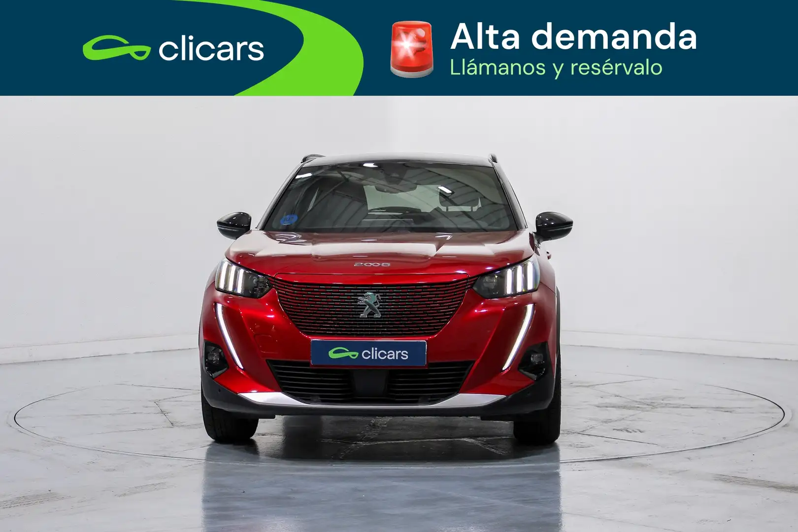 Peugeot 2008 GT Line Eléctrico 100kW Rojo - 2