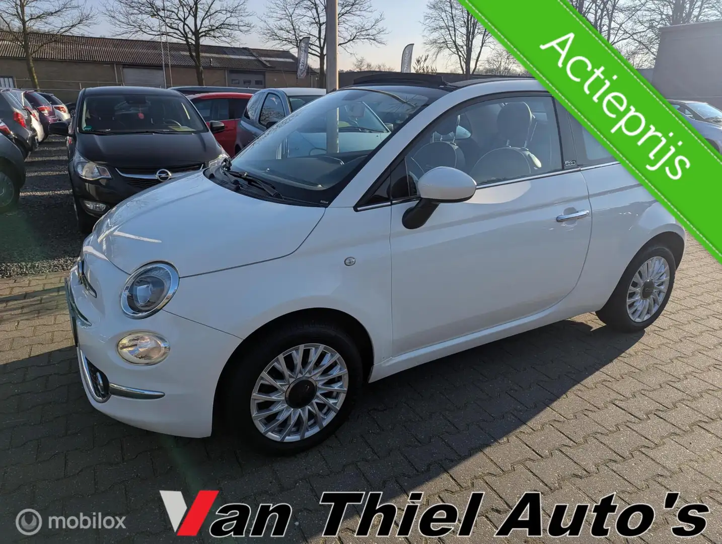 Fiat 500C 1.2 Lounge model 2016 Bílá - 1