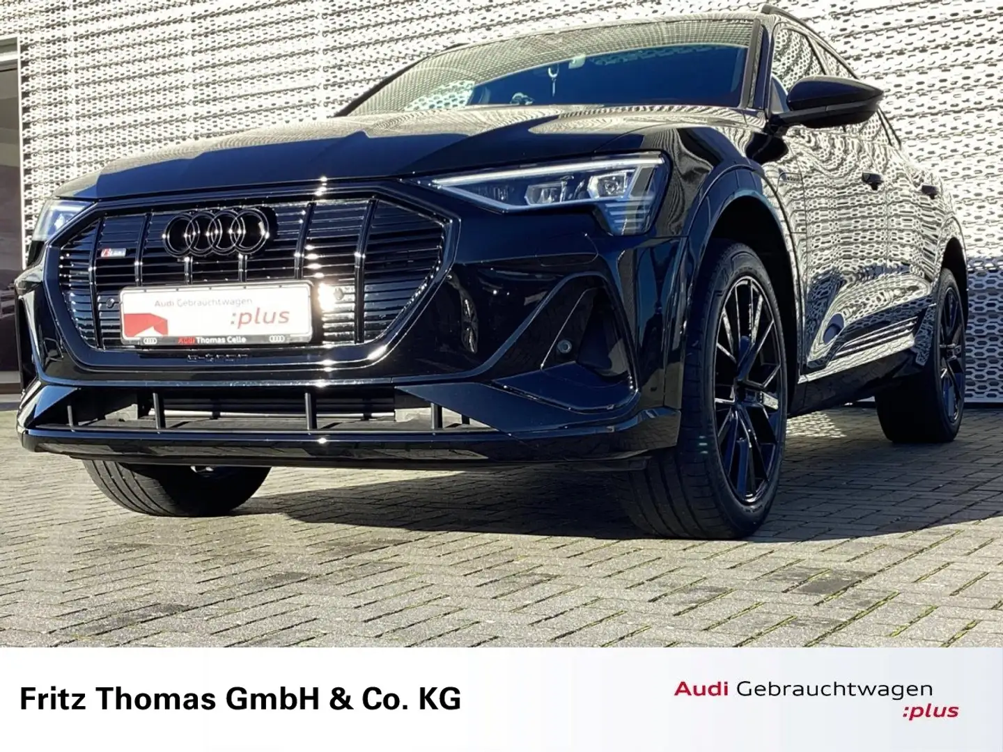 Audi e-tron Sportback 55 quattro S Line Black Edition Pano B&O Schwarz - 1