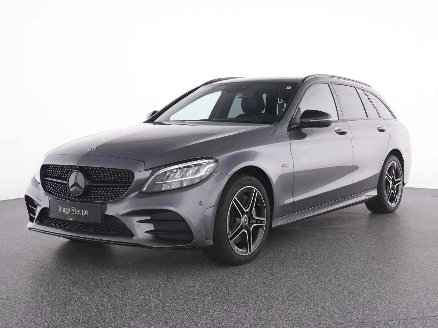 Mercedes-Benz C 300 e T AMG+Pano+LED+Night+Totw+RFK+EHeck+PTS+ Grau - 2