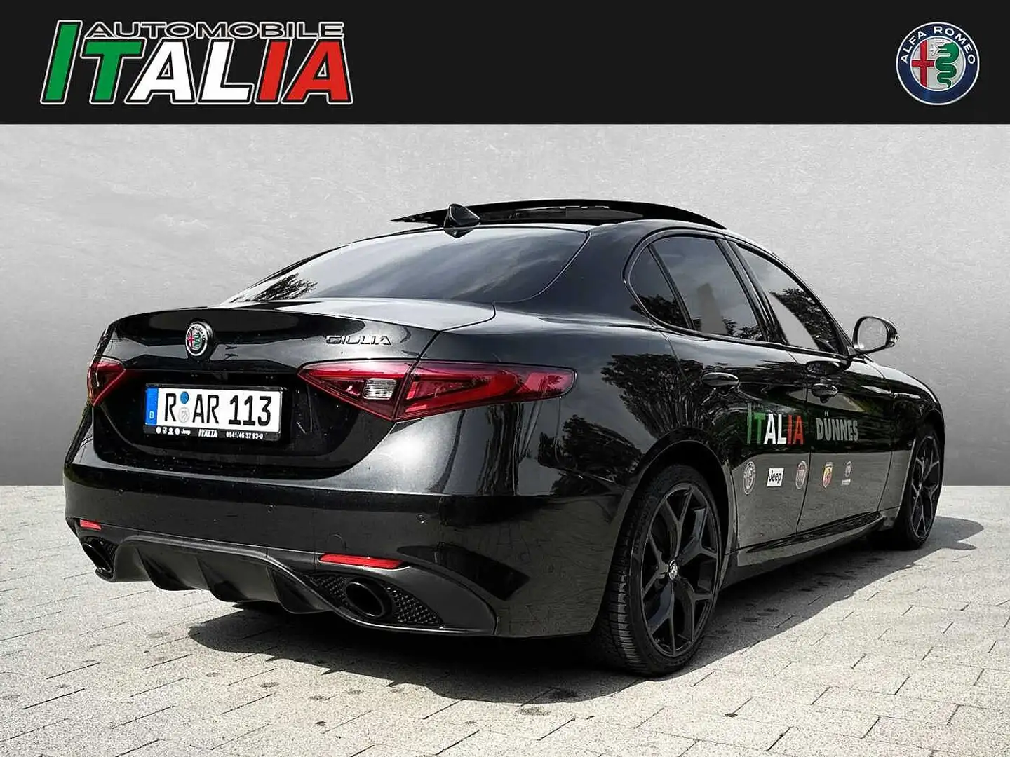 Alfa Romeo Giulia Veloce 2.2 Diesel AT8-Q4 Чёрный - 2