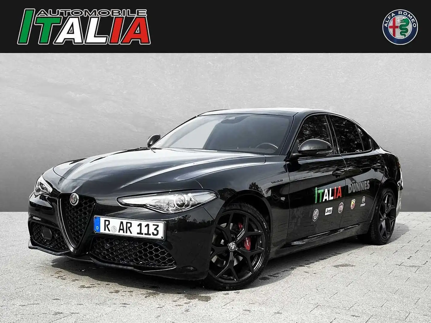 Alfa Romeo Giulia Veloce 2.2 Diesel AT8-Q4 Чёрный - 1